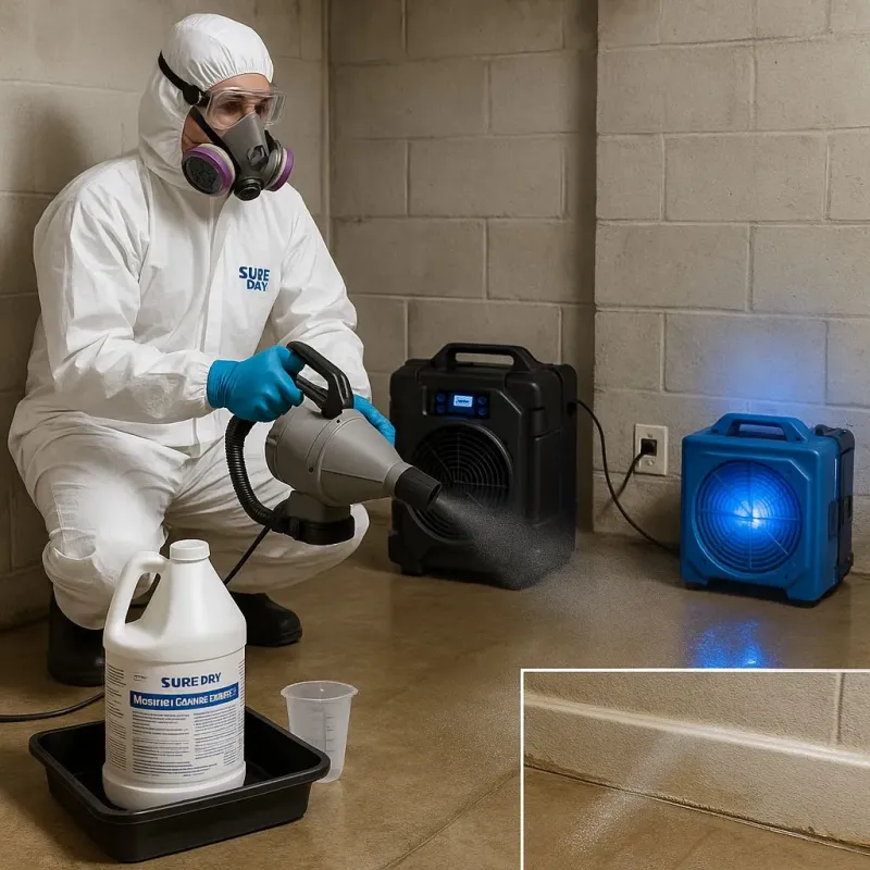 Sanitization and Odor Removal process in Port Republic, NJ