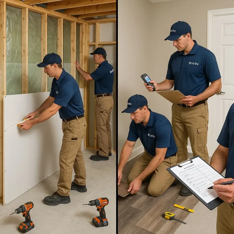 Repairs and Reconstruction process in Port Republic, NJ